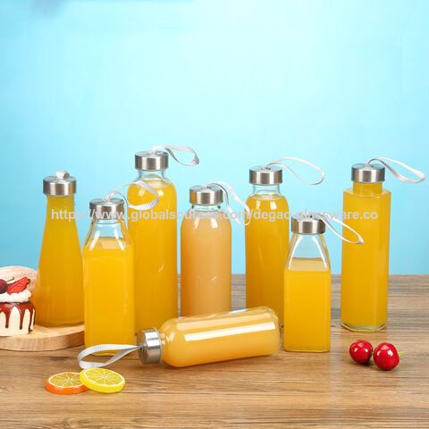 Glasflasche 250ml 300ml 310ml 350ml 420ml 500ml mit Korken - Perfekt für Spirituosen, Öle und mehr