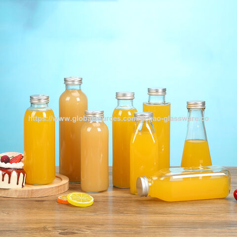 Glasflasche 250ml 300ml 310ml 350ml 420ml 500ml mit Korken - Perfekt für Spirituosen, Öle und mehr