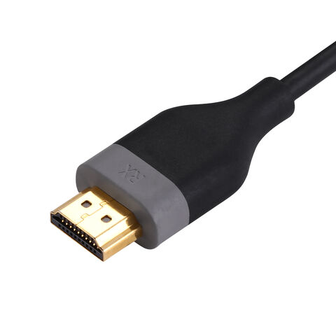 Cable de Fibra Óptica HDMI 2.0 4K con Conector Pequeño y Carcasa de Inyección OEM/ODM para Logical, Polycom, Lindy, Kramer, etc. 3.8CM