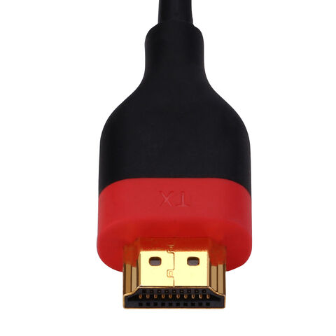 Cable de Fibra Óptica HDMI 2.0 4K con Conector Pequeño y Carcasa de Inyección OEM/ODM para Logical, Polycom, Lindy, Kramer, etc. 3.8CM