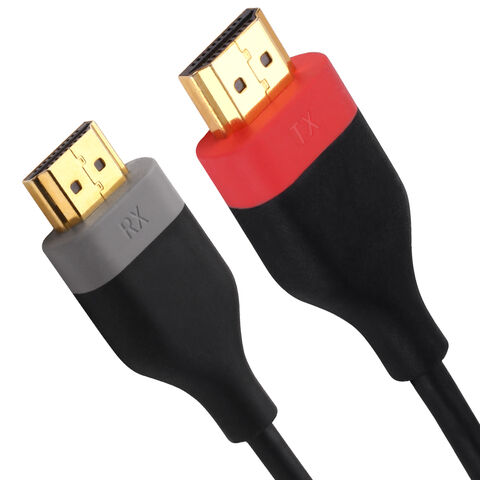 Cable de Fibra Óptica HDMI 2.0 4K con Conector Pequeño y Carcasa de Inyección OEM/ODM para Logical, Polycom, Lindy, Kramer, etc. 3.8CM