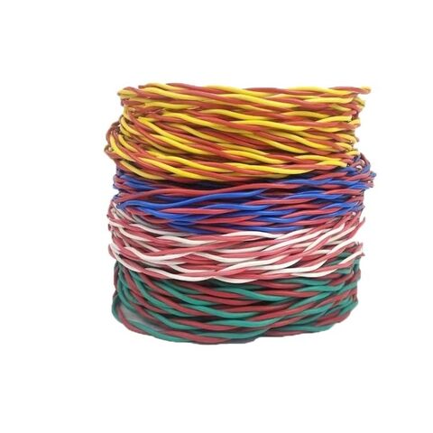 Elektronisches Sprengkabel - 2-adriges 0,45/0,5/0,6 mm Litzen-Massivkupfer OEM-Draht PVC/PP