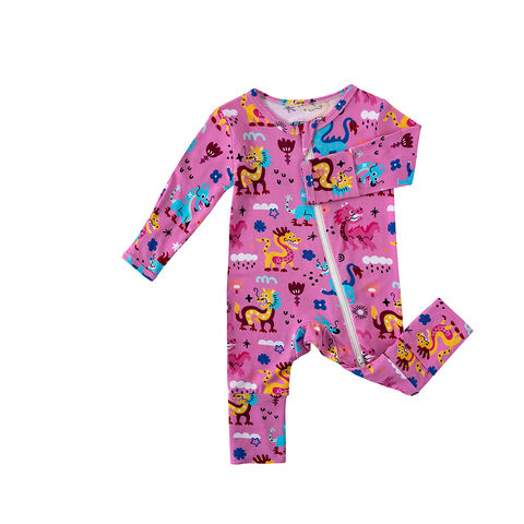 Schneller Versand Babykleidung mit Bambusfaser-Druck, Halloween-Motiv, Baby-Strampler, Halloween-Kostüm