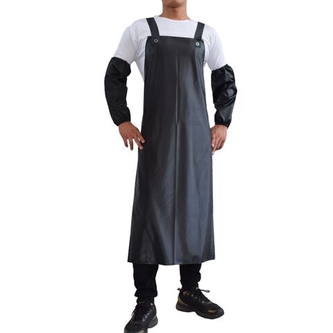 Long Tablier de Cuisine Imperméable, Tabliers de Cuisine de Sécurité pour Hommes et Femmes pour la Vaisselle