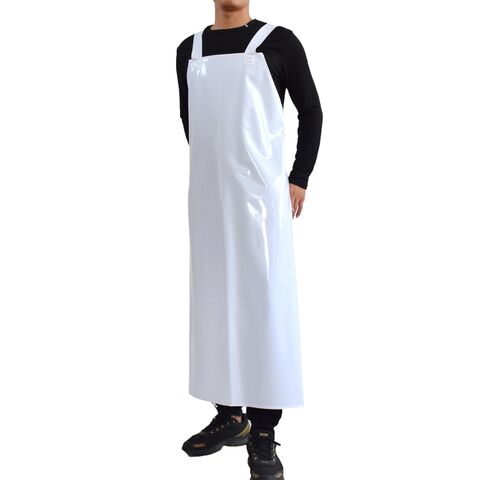 Long Tablier de Cuisine Imperméable, Tabliers de Cuisine de Sécurité pour Hommes et Femmes pour la Vaisselle