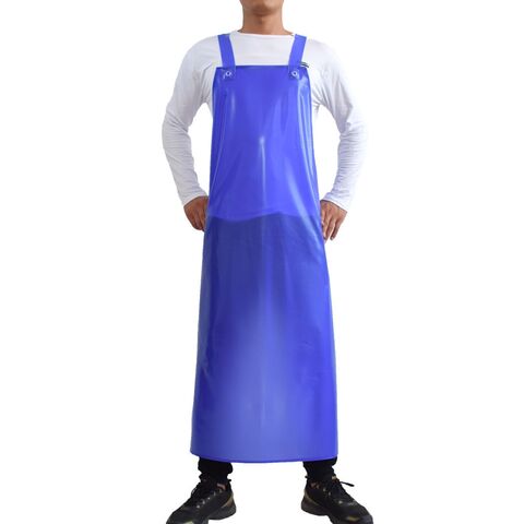Long Tablier de Cuisine Imperméable, Tabliers de Cuisine de Sécurité pour Hommes et Femmes pour la Vaisselle