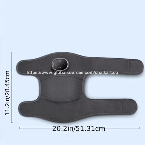 Massageador de joelho sem fio de 5 velocidades com preço de fábrica para alívio da dor, compressão quente, massageador de joelho quente com vibração para cintura e ombro