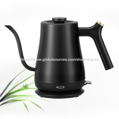 Bouilloire électrique à col de cygne numérique OEM mécanique pour café, pour la maison, l'hôtel, le bureau