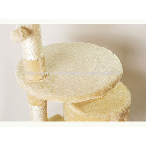 Arbre à Chat avec Niche, Poteaux à Griffer en Sisal & Plateformes de Saut à Prix d'Usine - Meubles pour Chats Multi-Niveaux Robustes pour Grands Chats
