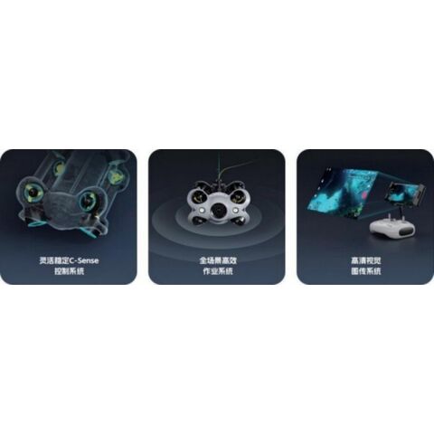 ROV Submarino Profesional con Cámara 4K y Sonar para Inspección, Búsqueda y Rescate