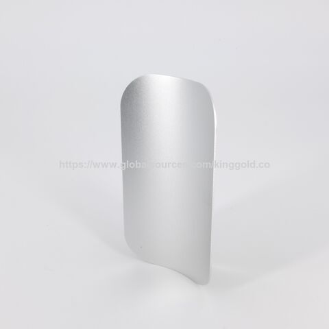 Hochwertige kundenspezifische Aluminiumkomponente mit silbereloxierter Oberfläche