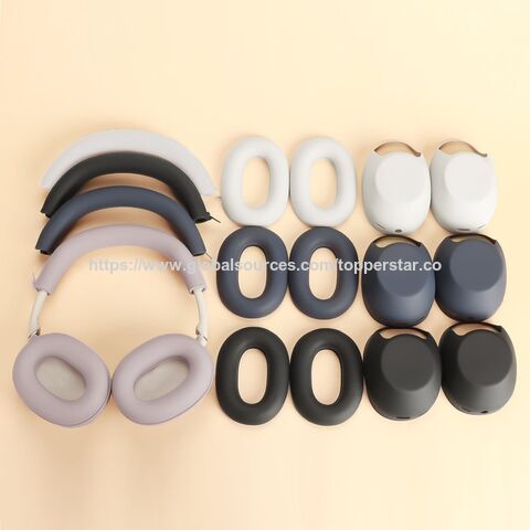 Funda Protectora de Silicona para Auriculares Sony WH-1000XM6, Almohadilla para Oídos, Cubierta para Oídos, Protector de Cojín para Diadema WH 1000XM6