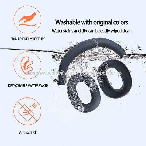 Funda Protectora de Silicona para Auriculares Sony WH-1000XM6, Almohadilla para Oídos, Cubierta para Oídos, Protector de Cojín para Diadema WH 1000XM6
