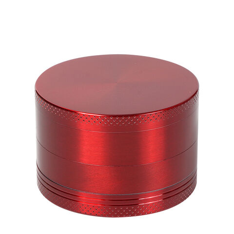 Vierschichtige, kundenspezifische Grinder aus Zinklegierung für gerollte Blätter, Grinder Großhandel, Grinder mit scharfen Zähnen für gerollte Blätter