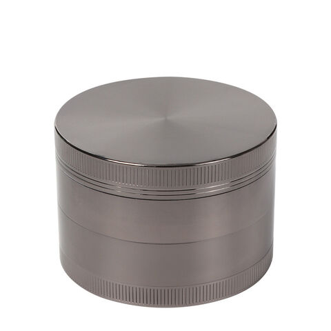 Vierschichtige, kundenspezifische Grinder aus Zinklegierung für gerollte Blätter, Grinder Großhandel, Grinder mit scharfen Zähnen für gerollte Blätter