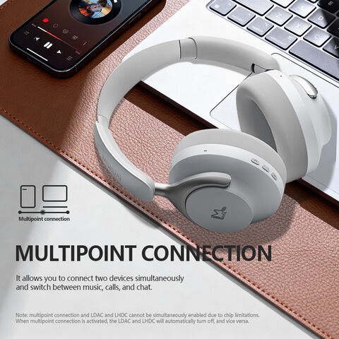 Over-Ear-Wireless-Kopfhörer mit Hybrid-ANC, Transparenzmodus und Schnellladung – Ideal für den täglichen Arbeitsweg