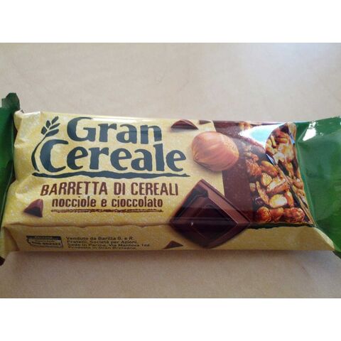 G-ran Cereale 5 Riegel Haselnuss und Schokolade, Knusprige Müsliriegel mit Haselnuss und Schokolade für einen gesunden Snack