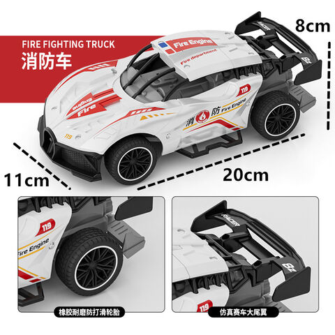 Mini Caminhão de Corrida de Brinquedo em Liga e Plástico para Crianças - Modelo de Carro Cartoon