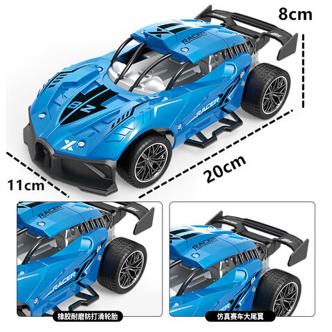 Mini Caminhão de Corrida de Brinquedo em Liga e Plástico para Crianças - Modelo de Carro Cartoon