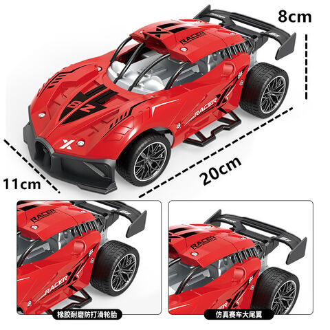 Mini Caminhão de Corrida de Brinquedo em Liga e Plástico para Crianças - Modelo de Carro Cartoon