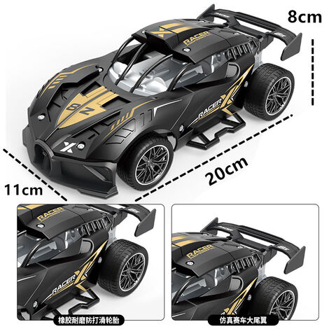 Mini Caminhão de Corrida de Brinquedo em Liga e Plástico para Crianças - Modelo de Carro Cartoon