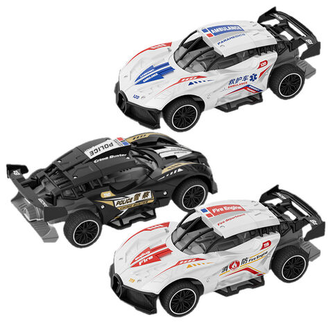 Mini Caminhão de Corrida de Brinquedo em Liga e Plástico para Crianças - Modelo de Carro Cartoon