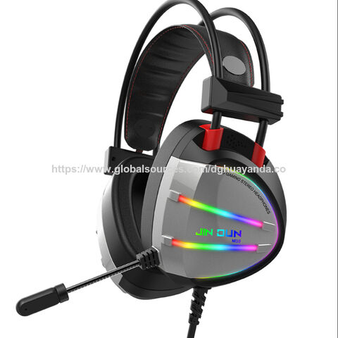 Brandneues Gaming-Headset mit RGB-Beleuchtung, 7.1-Sound und USB-Anschluss – Bestseller für PC