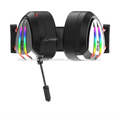 Brandneues Gaming-Headset mit RGB-Beleuchtung, 7.1-Sound und USB-Anschluss – Bestseller für PC