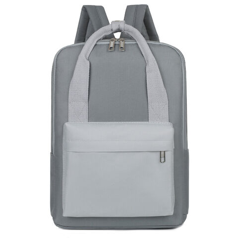 Nouveau sac à dos de style preppy à blocs de couleurs, imperméable et spacieux, sac d'étudiant unisexe.