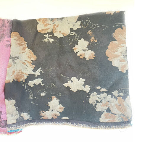 Tela por Metros - Ancho de la tela: 170 cm 100% poliéster Material Tela con Estampado Floral Tela Floral Colorida