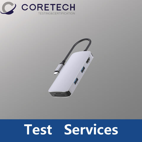 Serviços de Teste e Certificação de hubs USB 3.2 / Inspeção de Produtos, CQ (Controle de Qualidade), Auditoria de Fábrica, Testes de Laboratório