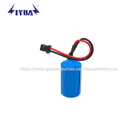 Lisocl2 3.6V 9000mah ER10450 ER12150 ER14250 ER14335 ER18505 ER34615 Litio 8500mAh Celdas de Batería ER26500 con Conector