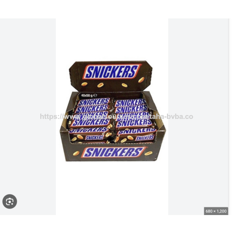 Fournisseurs en gros de chocolat Snicker à bas prix