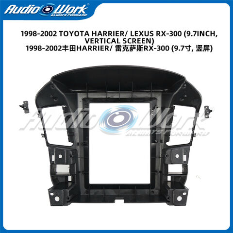 9,7-Zoll-Autoradio-Android-Player-Rahmen Stereo Auto Halterung Armaturenbrett für 1998-2002 TOYOTA-HARRIER/LEXUS-RX-300