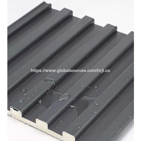 Revêtement de Toit Durable en Alliage d'Aluminium avec Technologie de Rupture de Pont Thermique Intégrée pour Maisons Écoénergétiques