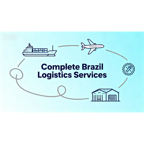 الخدمات اللوجستية الدولية إلى البرازيل، بما في ذلك خدمات الشحن الجزئي (LCL) / الشحن الكامل (FCL)، والتخليص المزدوج وخدمات الدفع شاملة الرسوم، وخدمات المستودعات في الخارج