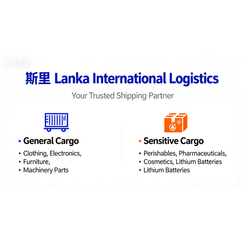 Frete Aéreo Internacional para o Sri Lanka: CIF (Custo, Seguro e Frete)