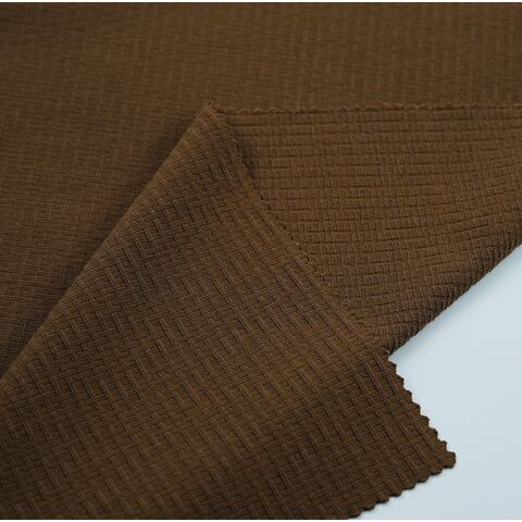 Algodón Poliéster Jacquard Elástico de Alta Calidad - Mezcla 70% Algodón 30% Poliéster para Indumentaria