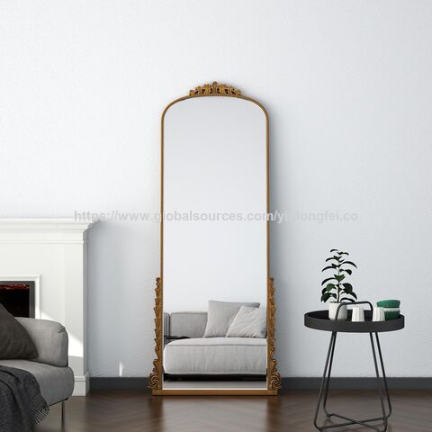 Espejo de tocador para baño, espejo decorativo para pared, para colgar en pared, porche o chimenea