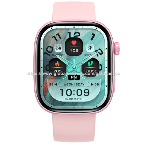 Relojes Inteligentes IP68 a Prueba de Agua con монитор de Actividad Física Redondo - Reloj Deportivo Inteligente