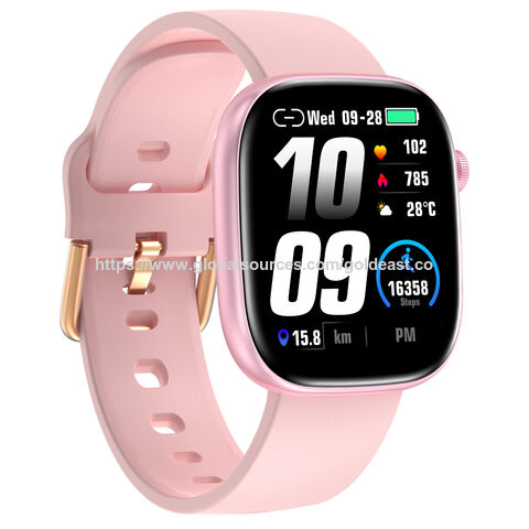Relojes Inteligentes IP68 a Prueba de Agua con монитор de Actividad Física Redondo - Reloj Deportivo Inteligente