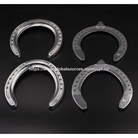 Placa para herraduras de aluminio forjado tamaño 32, precio de fábrica OEM para herraduras de 5#
