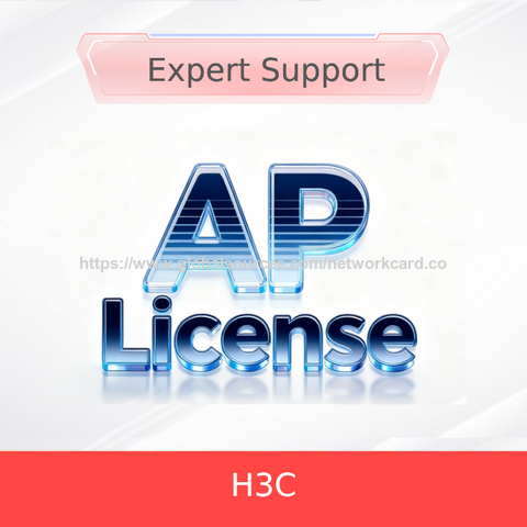 H3C LIS-WX-8-BE ترخيص لاسلكي مُحسَّن لـ 8 نقاط وصول - ترخيص إدارة نقاط الوصول القابل للتطوير لوحدات التحكم من سلسلة H3C WX2800X