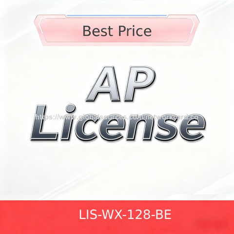 H3C LIS-WX-8-BE ترخيص لاسلكي مُحسَّن لـ 8 نقاط وصول - ترخيص إدارة نقاط الوصول القابل للتطوير لوحدات التحكم من سلسلة H3C WX2800X