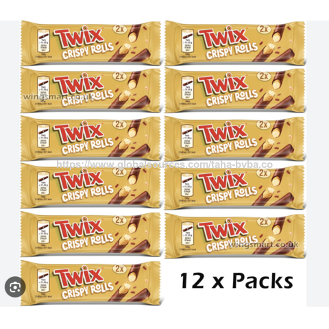 Barres chocolatées Twix à prix compétitifs, prêtes pour l'exportation mondiale.
