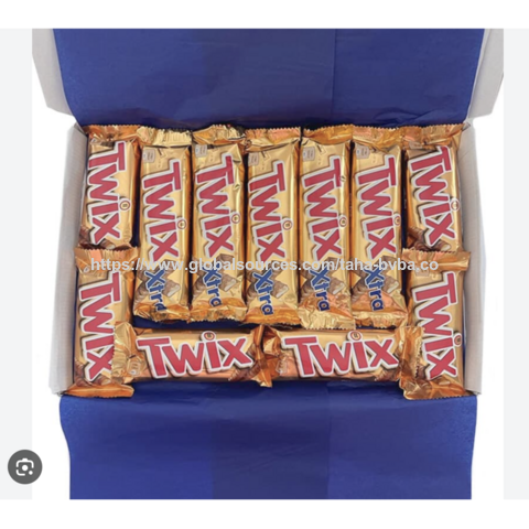 Barres chocolatées Twix à prix compétitifs, prêtes pour l'exportation mondiale.