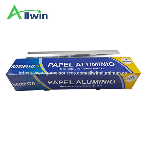 Rouleau de papier d'aluminium 8011 de qualité alimentaire très demandé pour la cuisine