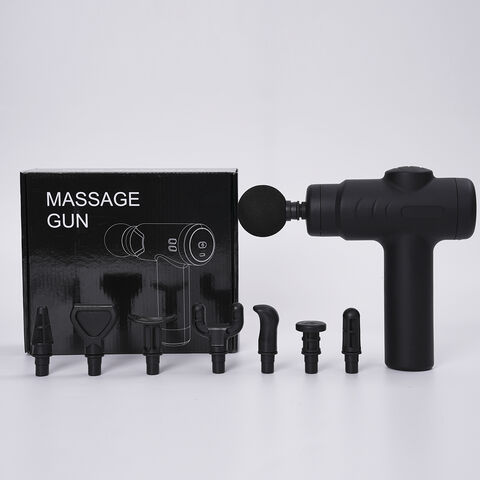 Fournisseur Pistolet de Massage Mini Électrique Rechargeable à Vibration, Fonctionnement Silencieux et Tête Chauffante pour la Maison