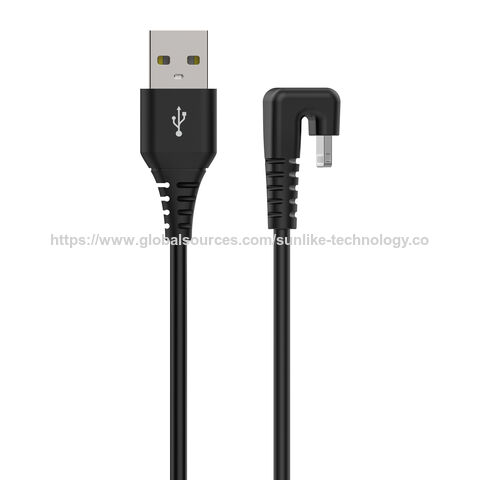Factory price, USB C to Type C cable 60W, Sunlike Angle gaming cable, charging and syncing simultaneously, feeling smoother gaming
