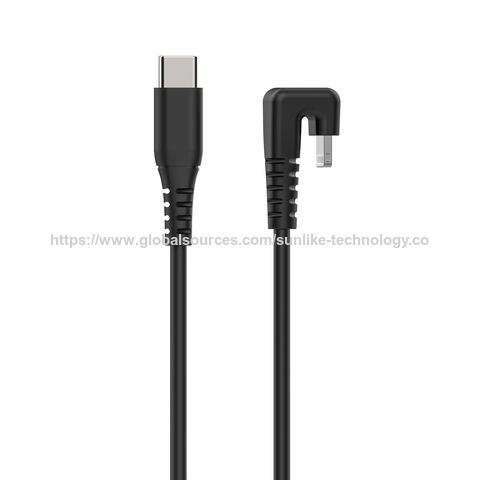 Factory price, USB C to Type C cable 60W, Sunlike Angle gaming cable, charging and syncing simultaneously, feeling smoother gaming